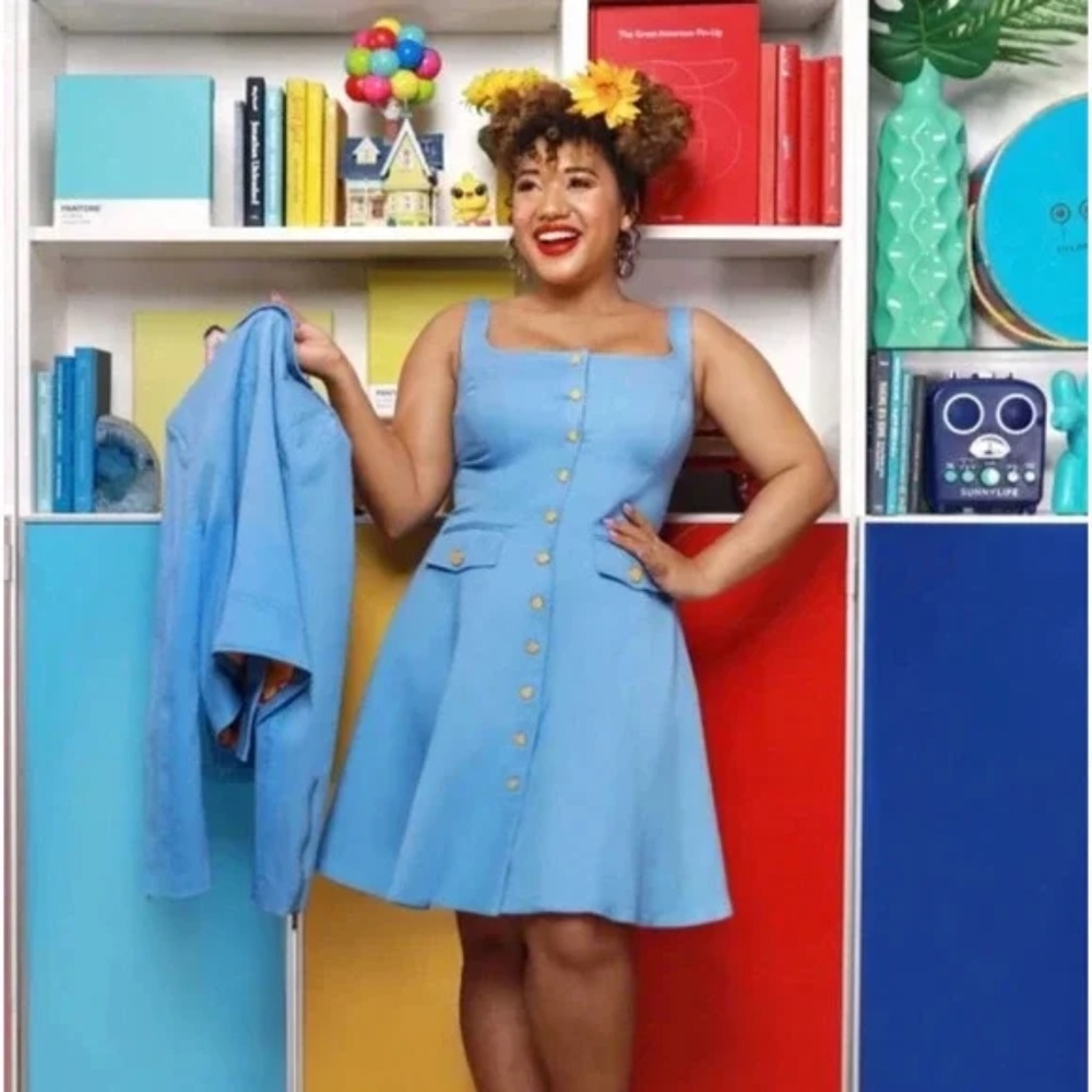 Color‎ Me Courtney Alle Utility Dress Size 4